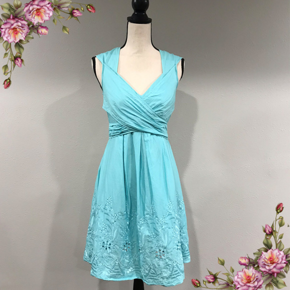 Dress Barn Dresses & Skirts - DressBarn gorgeous embroidered teal dress